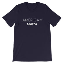 America = ®  LGBTQ T-shirt | Unisex Pride T-shirts