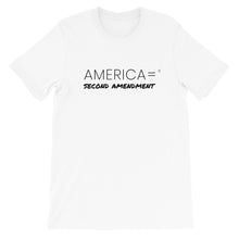 America = ®  Second Amendment T-shirt | Unisex Social Justice T-shirts