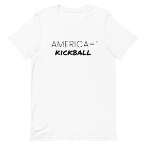 America = ® Kickball T-shirt | Unisex Sports T-shirts