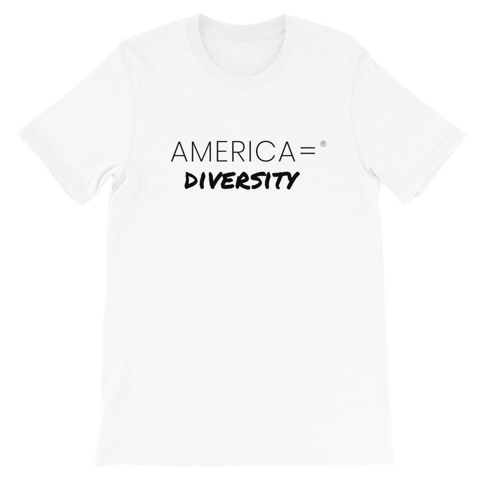 America = ®  Diversity T-shirt | Unisex Social Justice T-shirts