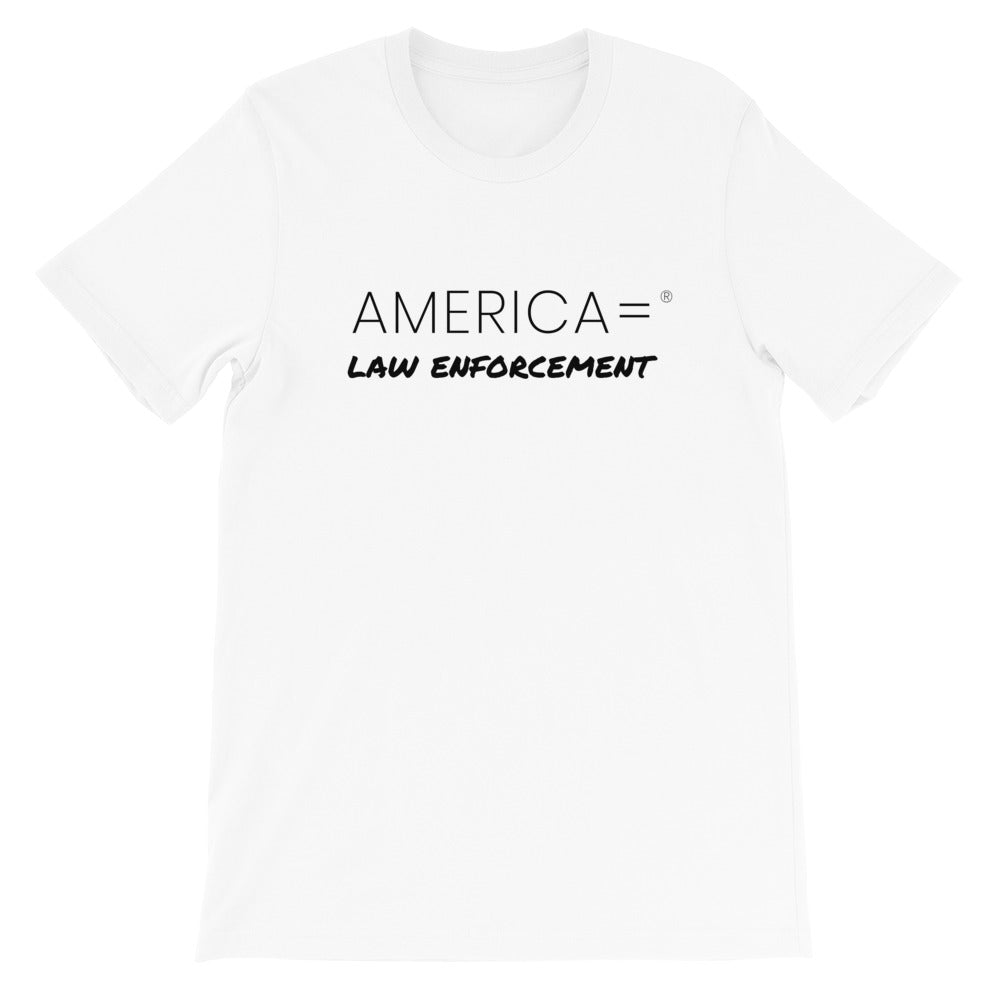 America = ®  Law Enforcement T-shirt | Unisex T-shirts