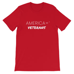America = ® Veterans T-shirt | Unisex Military T-shirts