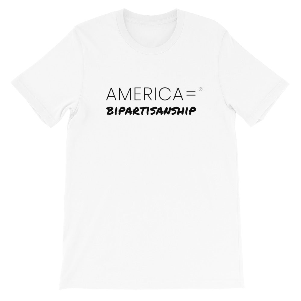 America = ®  Bipartisanship T-shirt | Unisex Social Justice T-shirts