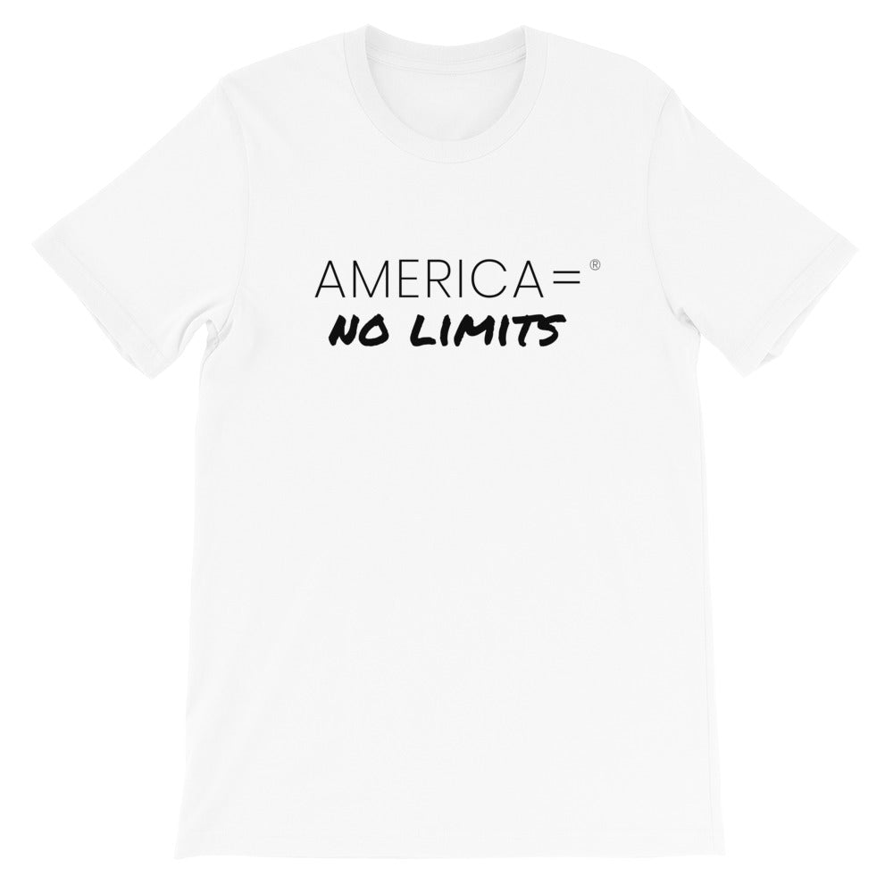 America = ® No Limits T-shirt | Unisex Patriotic T-shirts
