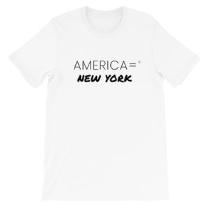 America = ®  New York T-shirt | Unisex Places T-shirts