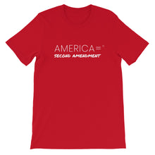 America = ®  Second Amendment T-shirt | Unisex Social Justice T-shirts