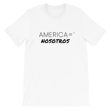 America = ® Nosotros T-shirt | Unisex Patriotic T-shirts