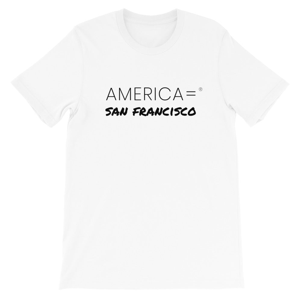 America = ®  San Francisco T-shirt | Unisex Places T-shirts