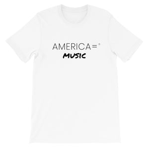 America = ®  Music T-shirt | Unisex T-shirts