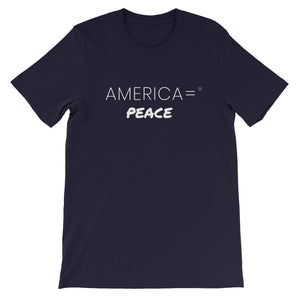 America = ®  Peace T-shirt | Unisex Patriotic T-shirts
