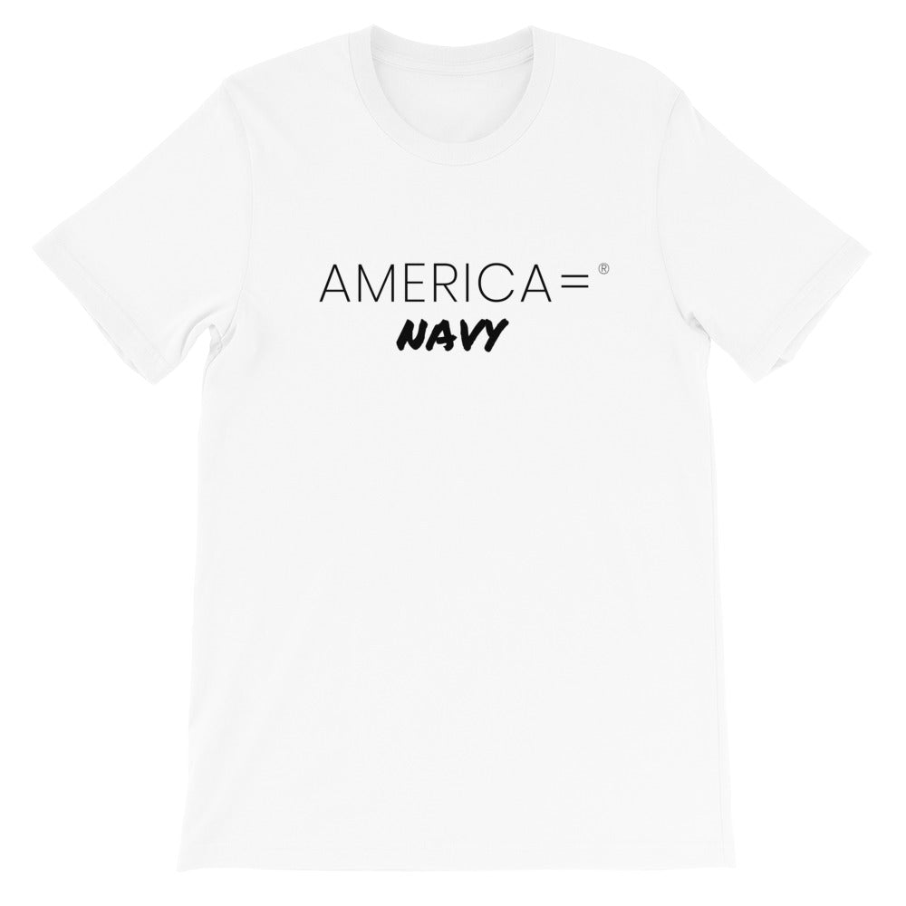 America = ®  Navy T-shirt | Unisex Military T-shirts