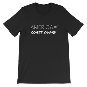 America = ®  Coast Guard T-shirt | Unisex Military T-shirts