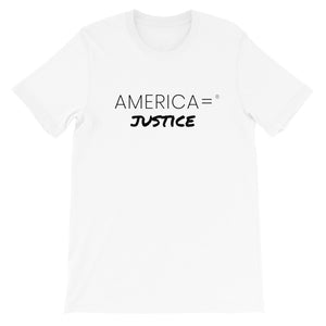 America = ® Justice T-shirt | Unisex Social Justice T-shirts