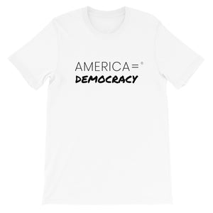 America = ® Democracy T-shirt | Unisex Social Justice T-shirts