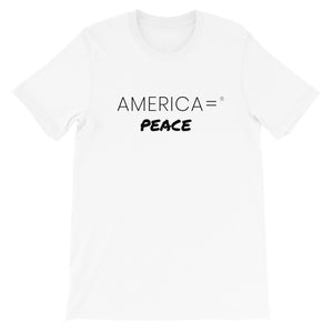 America = ®  Peace T-shirt | Unisex Patriotic T-shirts