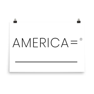 America = ®  _________